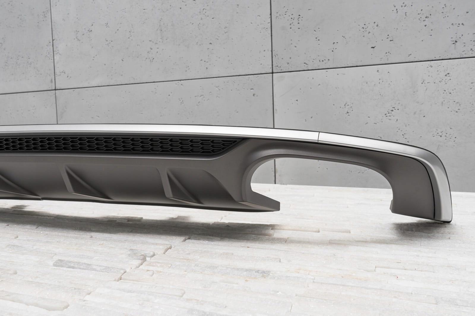 Audi A5 17-19 Sportback дифузор заднього бампера