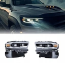 68316084AD 68316085AD - Dodge ram limited 2019- комплект светодиодных ламп левая + правая с черными планками