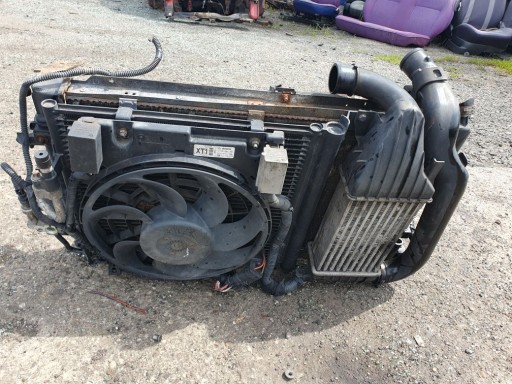 80KM 59KW - Вентилятори радіатора kpl opel astra h combia 2005 z157 1.7 cdti 80hp 59 kw