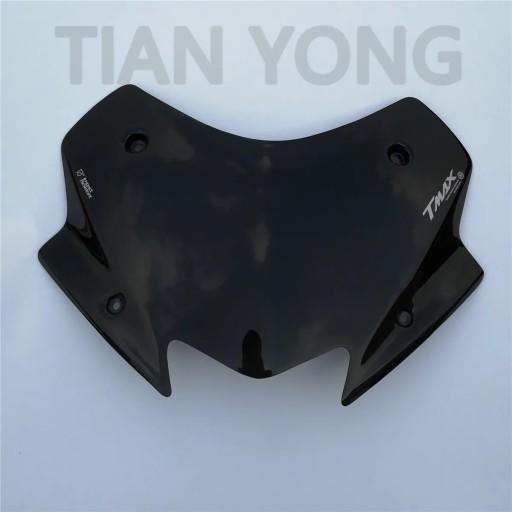 Чорний стиль Чорне лобове скло для Yamaha TMAX
