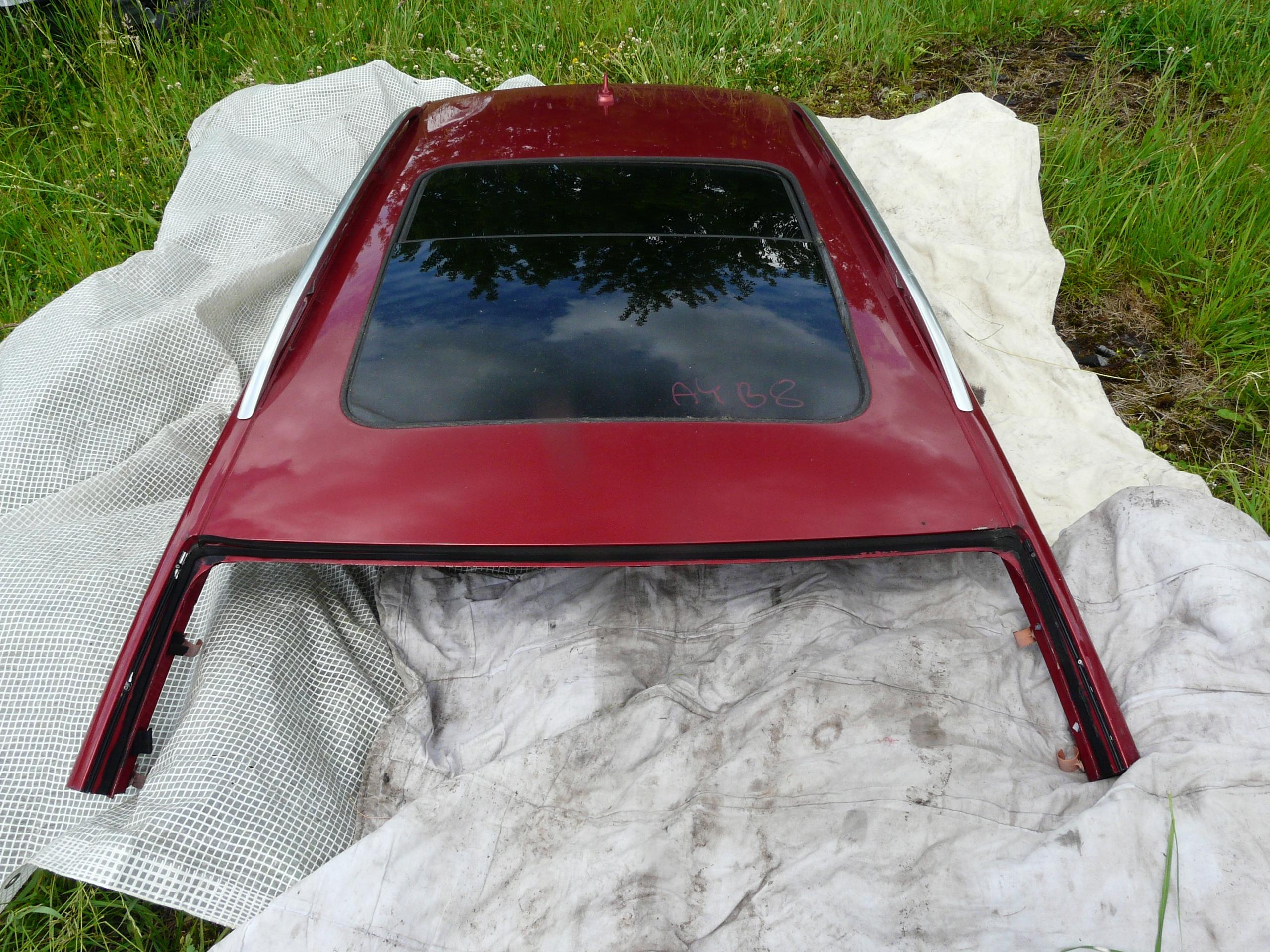 Дах audi A4 B8 allroad 08-15R panorama KPL reling