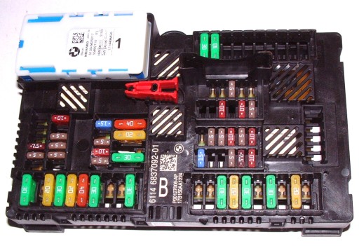 6135 6839217 - дошка запобіжників BMW 5 6 7 № 61146837092