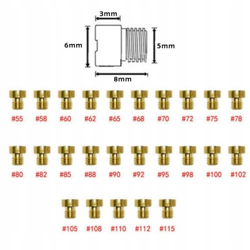 6944259529384 - для карбюратора Dellorto Vergaser SHA SHBC SHB карбюратор a