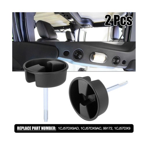 6944260205727 - для Jeep Wrangler JK 2007-2017 тверда гвинтова кришка