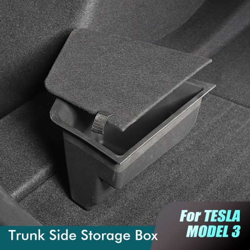 Для Tesla модель 3 багажник бічна коробка для зберігання ліва задня