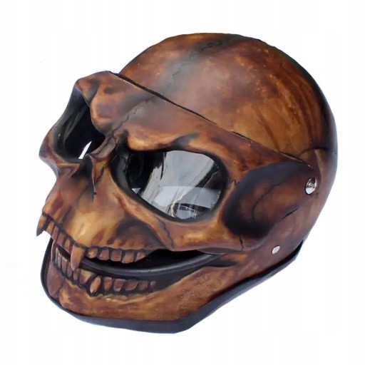 для мотоциклетного шолома крута маска череп скелет Hallo