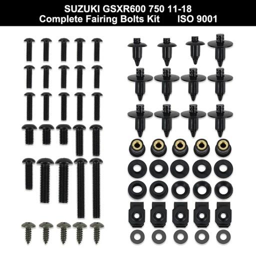 696418559659576264 - Для Suzuki GSXR600 GSX-R750 2011-2018 зажимы для обтекателя, болты из нержавеющей стали