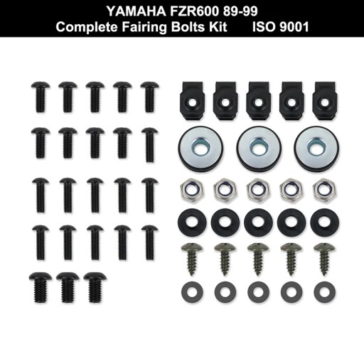 696418559596376201 - для Yamaha FZR600 1989-1999 повний мотоцикл кріпильні гвинти zes