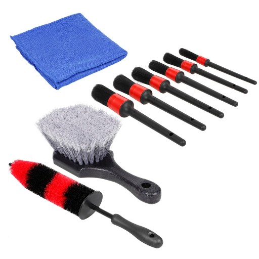 Набор для чистки автомобиля, набор щеток для колес