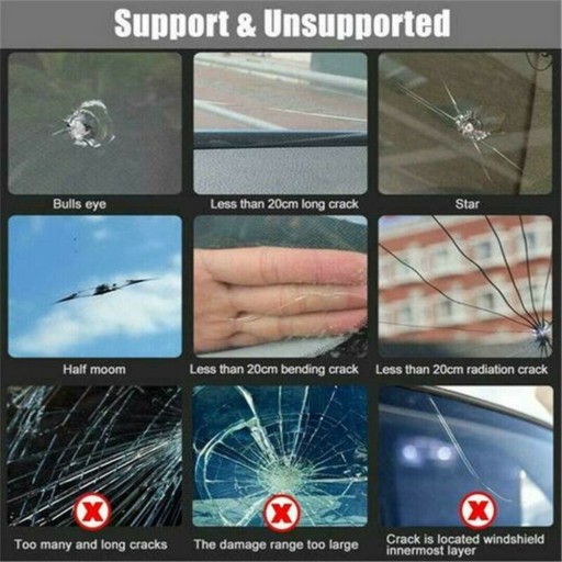 Для ремонта треснувшего стекла нано ремонт жидкости коробки