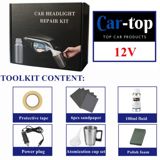 Для відновлення світла, комплект для ремонту фар