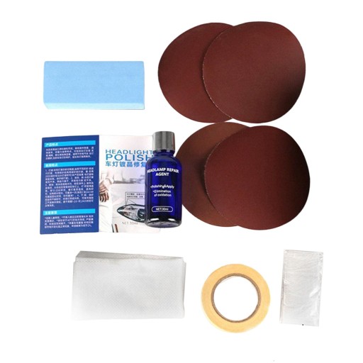 Жидкость для автомобильных фар для ремонта фар