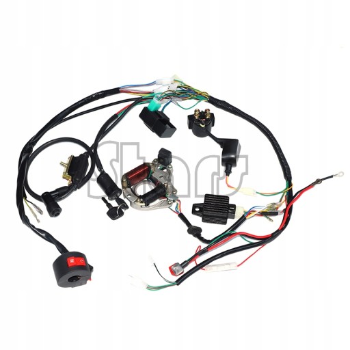 69442613292313108 - для 50 70 90 110CC ATV электрический старт Quad Kit