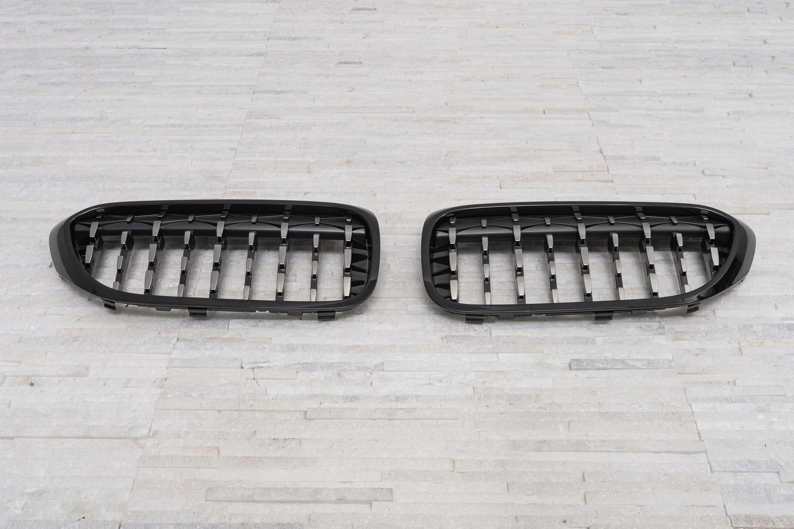 BMW 5 G30 17-Тюнінг передня решітка хромована