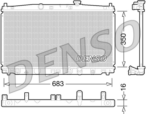 DRM40032 - электрический вентилятор А4/6/8 ..