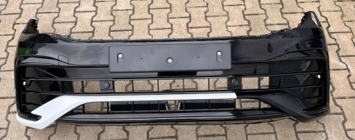 Передній бампер в зборі vw tiguan ii lift 5nn r-line black 6xpdc решітка радіатора