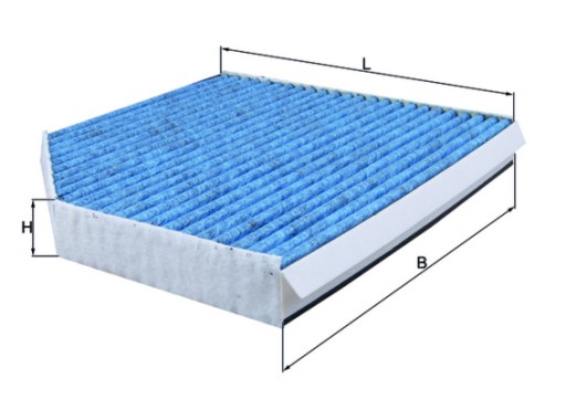 386 - фільтр салону AUDI, PORSCHE