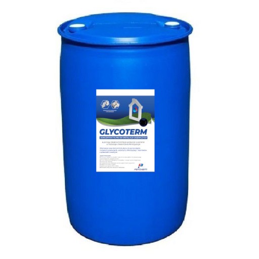 Гликоль жидкость для теплового насоса концентрат-80C 200 л