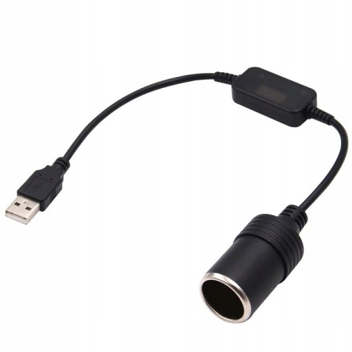 12456 - гніздо автомобільного прикурювача для USB-кабелю