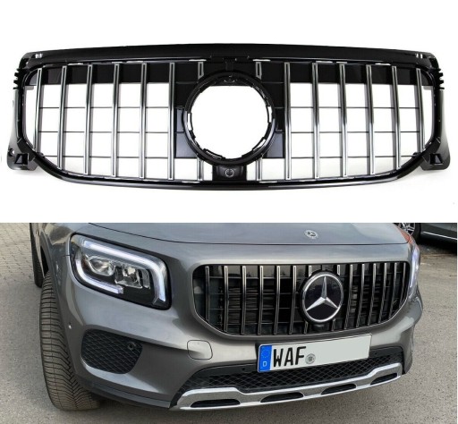 A247043 - Мерседес GLB X247 манекен решітки 18-23 стандарт панмерикана хром