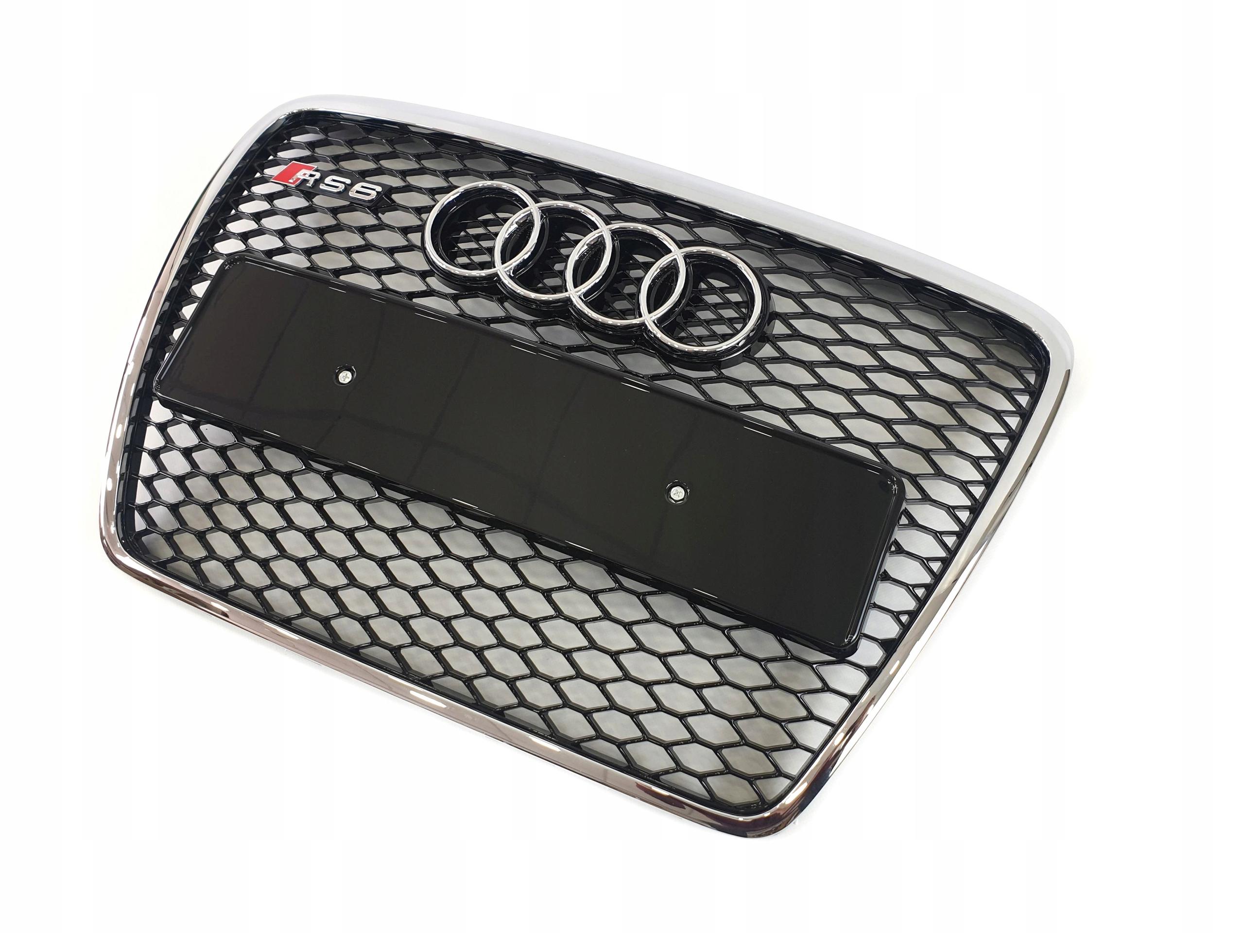 Решітка радіатора Audi A6 C6 RS RS6 look 2004-2011 PDC