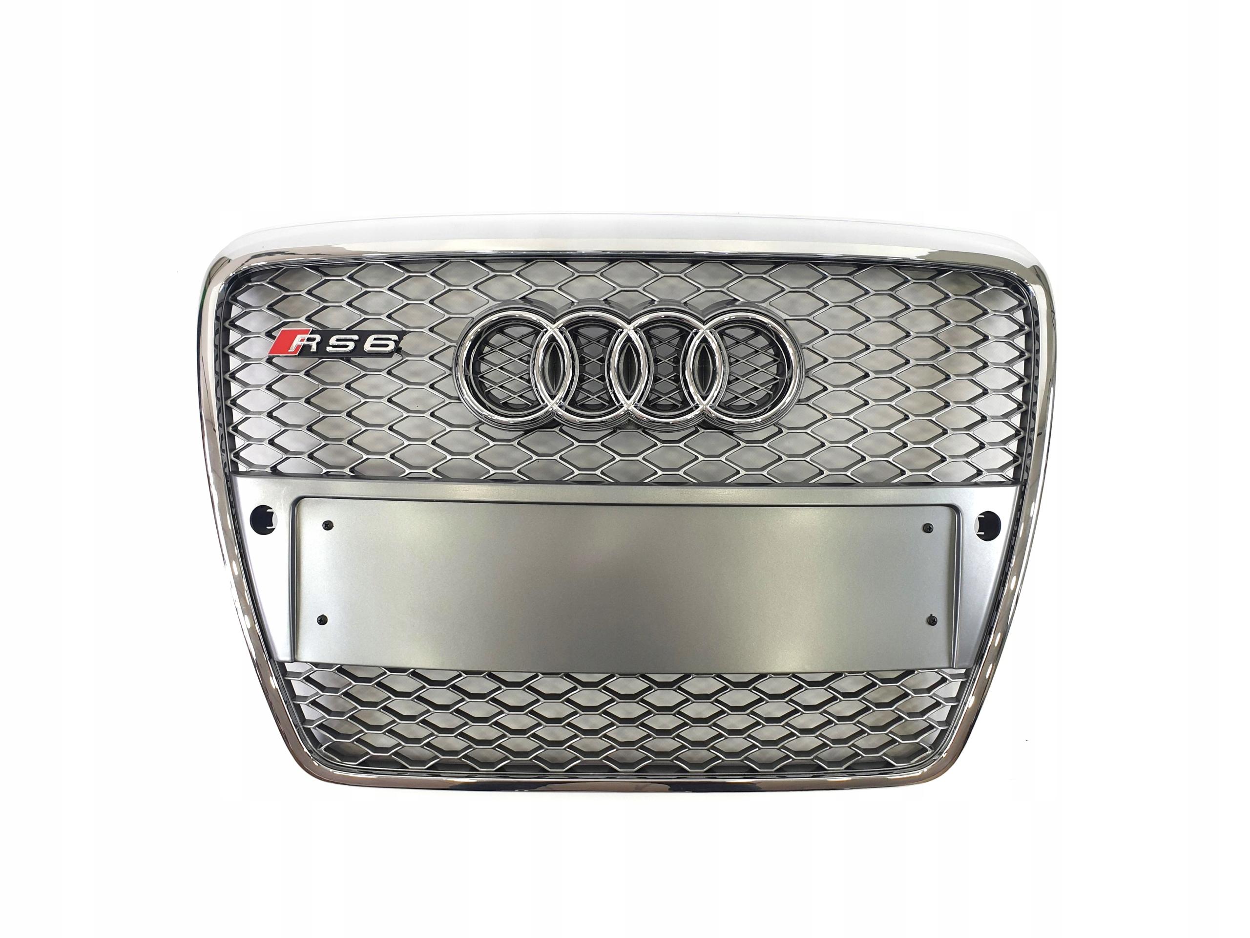 Решітка радіатора Audi A6 C6 RS RS6 look 2004-2011