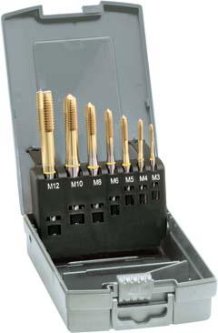 Комплект машинних мітчиків D371/376C, сердечник TiNTi