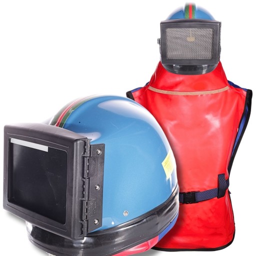 ЗАЩИТНЫЙ ШЛЕМ ДЛЯ ПЕСКОСТРУЙНОЙ ОБРАБОТКИ RES-3