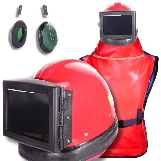 ЗАЩИТНЫЙ ШЛЕМ ДЛЯ ПЕСКОСТРУЙНОЙ ОБРАБОТКИ RES-3GOH