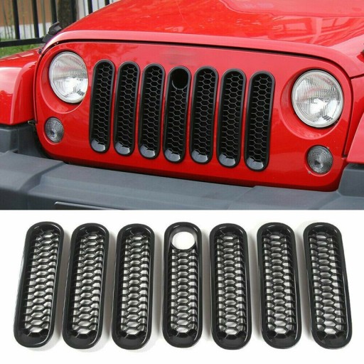 6944259463541 - Сітки з отвором під замок для Jeep Wrangler JK 2007-2017