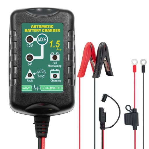 Автоматичний зарядний пристрій igive 6V 12V 1.5A