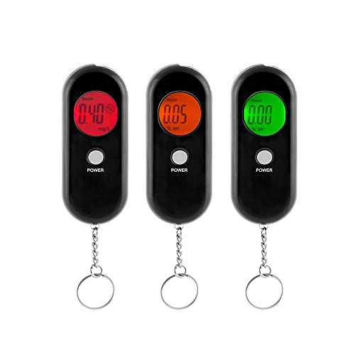 Цифровой алкотестер innovagoods ig115700, черный