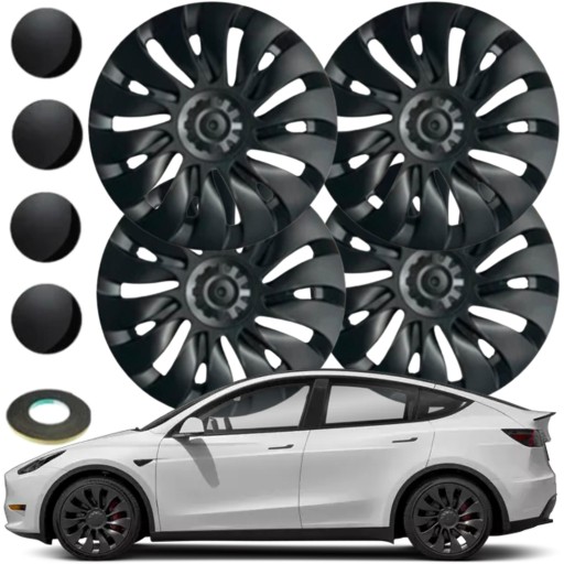 Tesla model Y uberturbine ковпачки для Tesla 19 дюймів набір ковпаків 4шт