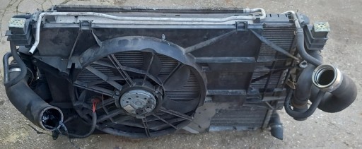 7h0145804b 7h0121253j - комплект радиаторов, вентилятор, vw t5 2.5 tdi