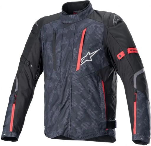 Куртка RX-5 DRYSTAR, ALPINESTARS (черный/маска/красный, размер L)