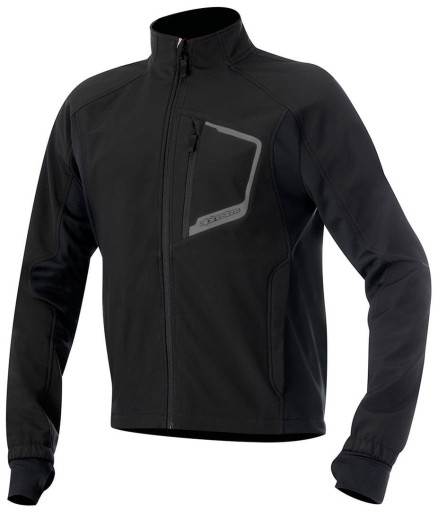 Куртка TECH LAYER TOP, ALPINESTARS (черная, размер L)