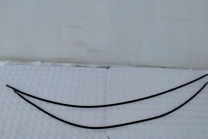 Накладка на крышу левая TOYOTA COROLLA VERSO 2004-09