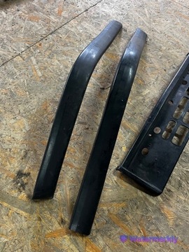 Накладки на передний бампер BMW E28, решетка радиатора