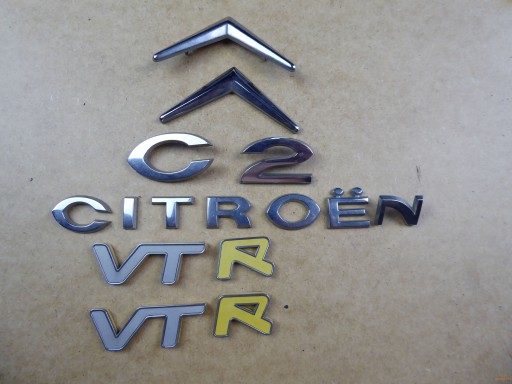 696969 - логотип значок емблема задня кришка CITROEN C2 VTR