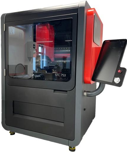 Промисловий станок, фрезерний верстат, CNC плоттер LF STC 753, сервоприводи АТС склад