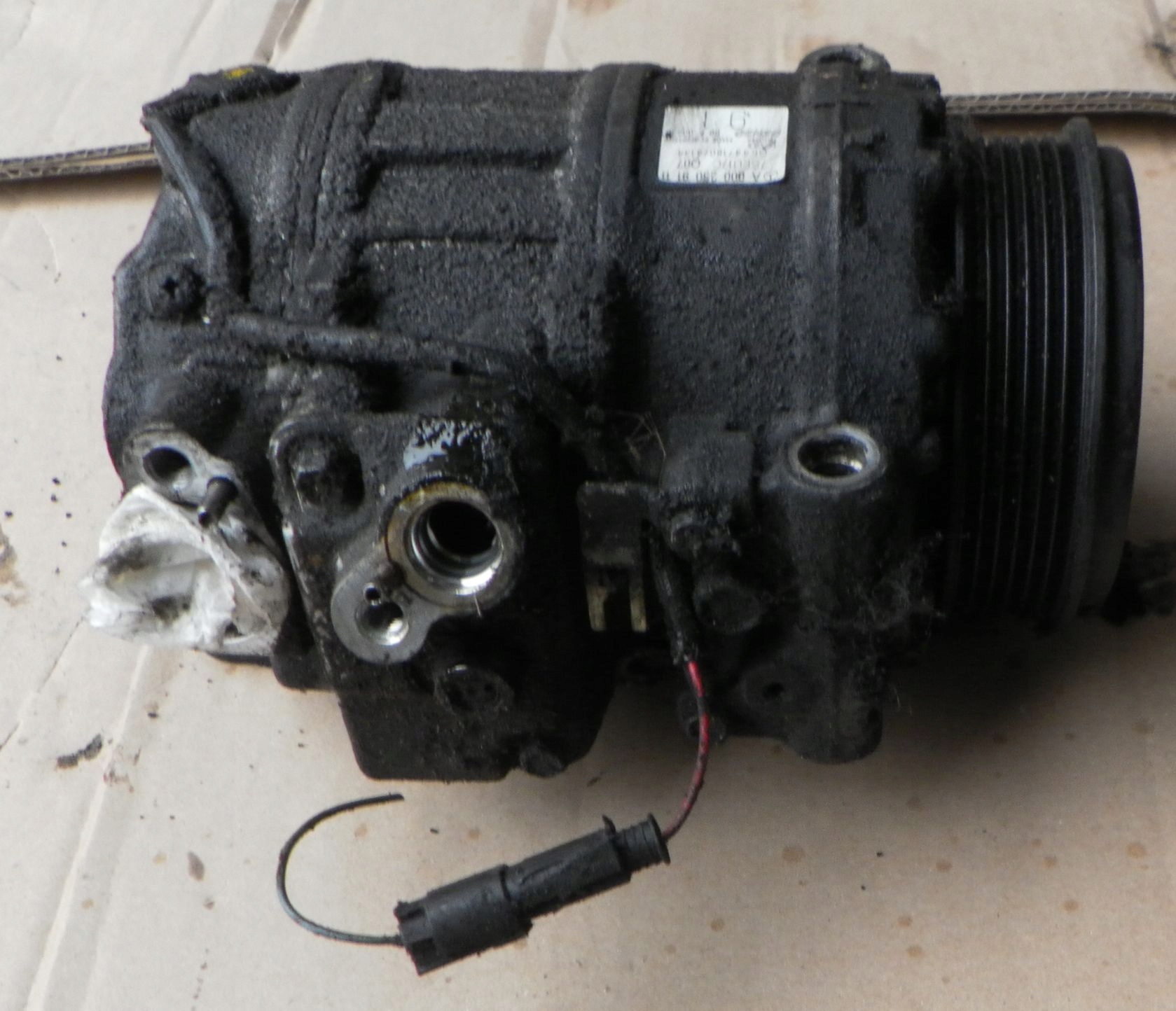 A0002309111 - mercedes CLK w209 2004 3.2 компрессор кондиционера