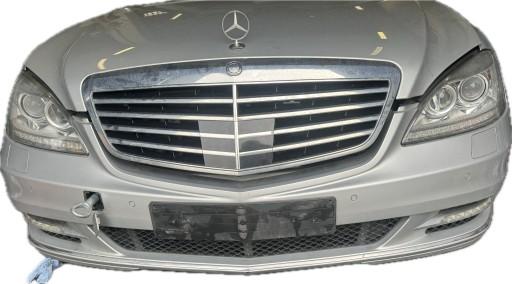 519196909 - mercedes w221 лифт 3.5 cdi передний полный капот бампер лампы радиаторы