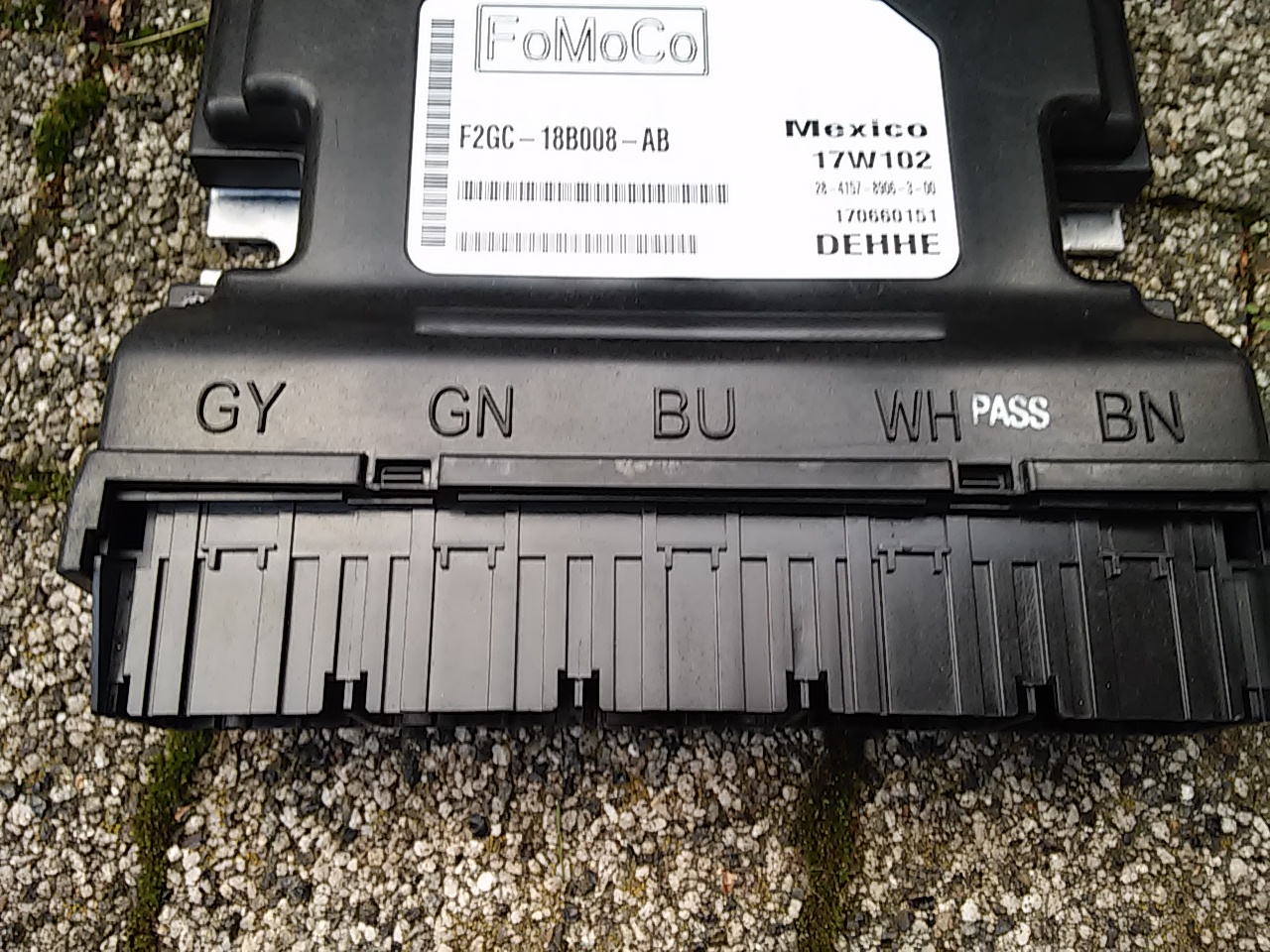 F2gc 1bb008 - модуль управления шасси mondeo mk5 fusion 17-