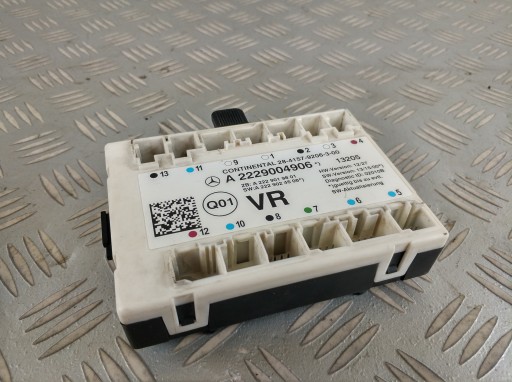 A2229004906 - модуль управління передньою правою дверима MERCEDES W222 S