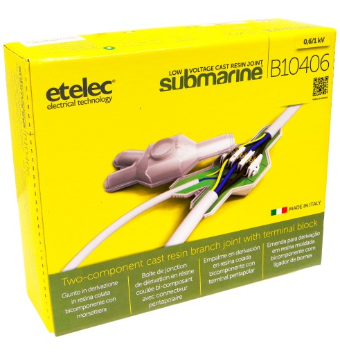 Смоляна муфта 5x2. 5 6mm 20kv / mm