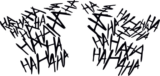 Внедорожная наклейка автомобильный джокер