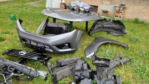 Nissan Navara D23 np300 в сборе передний светодиодный ксеноновый бампер передняя полоса k51