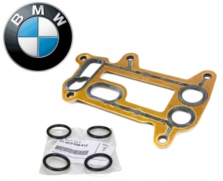 BMW-11427802114 11428506412-OE - новые OE прокладки подст. масляный фильтр BMW N47 ASO