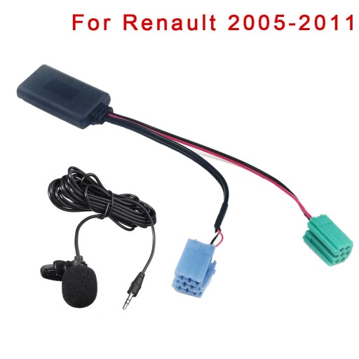 О переходнике MINI Plug Jereh BT 5908 MIC MINI ISO для Renault 2005-2011 гг.