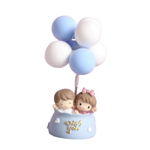 Мультяшная пара смоляная статуэтка для автомобиля